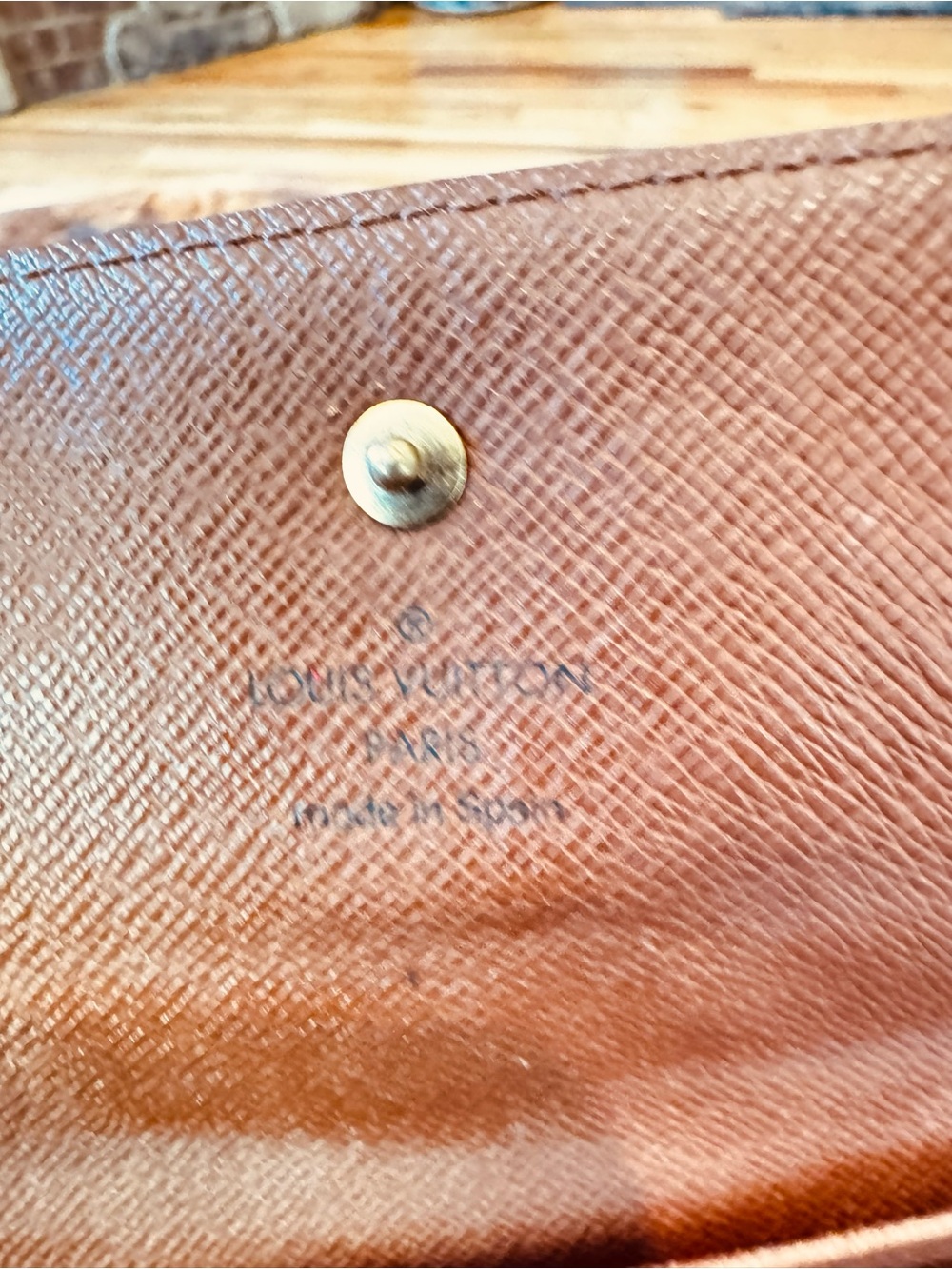 Louis Vuitton Porte Tresor Etui Papier Wallet Monogram Canvas passport holder - Picture 11 of 17